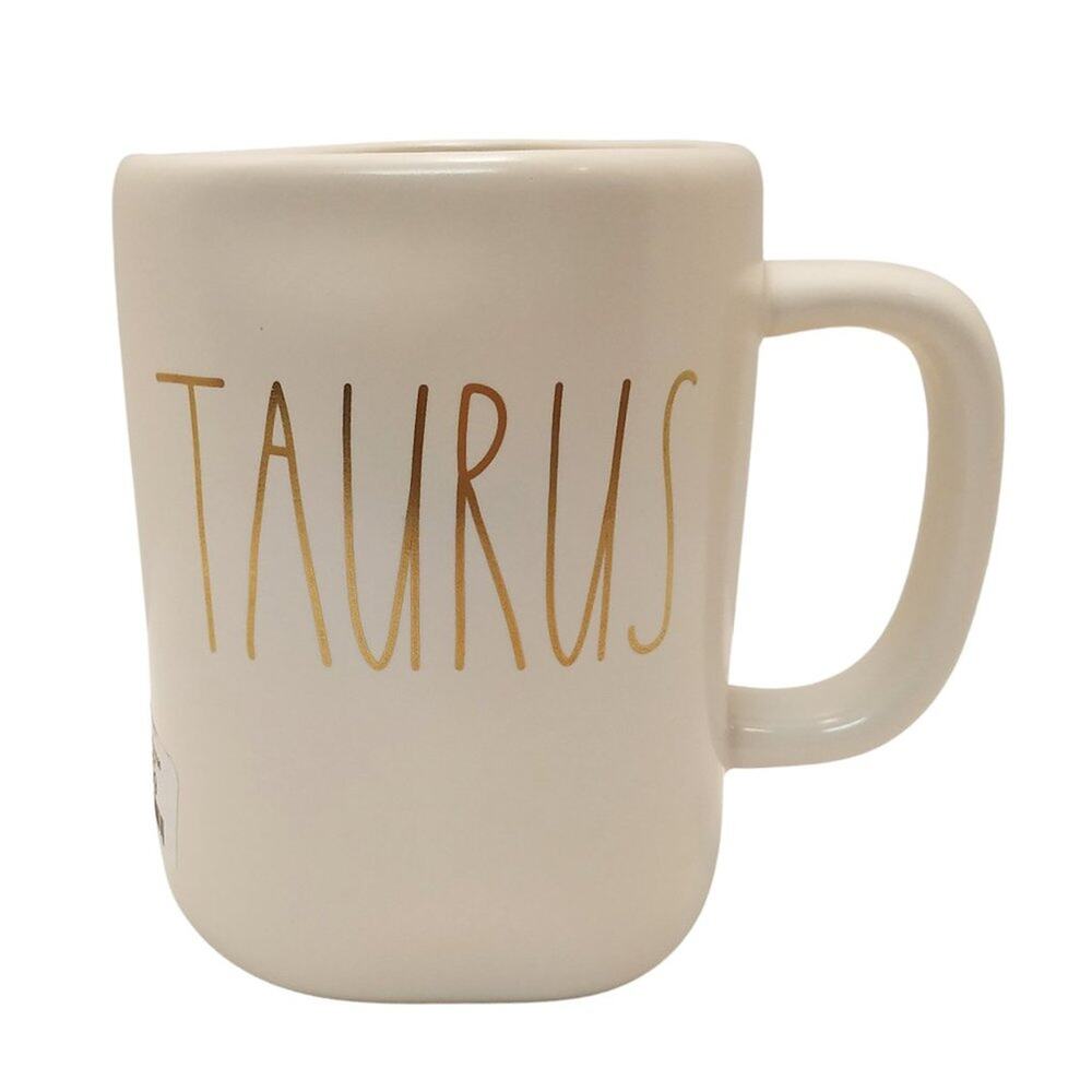 Rae Dunn LL "TAURUS" Zodiac Mug